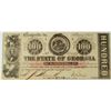 Image 1 : 1863 $100 STATE OF GEORGIA