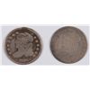 Image 1 : 1831 & 1835 BUST HALF DIME