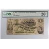 Image 1 : 1862 $1 CONFEDERATE STATES OF AMERICA PMG 20 RARE