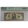 Image 1 : 1990 $50 FEDERAL RESERVE NOTE PCGS 63 PPQ (MINT ERROR-PARTIAL BACK TO FACE OFFSE