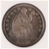 Image 2 : 1847 HALF DIME NGC MS65 GEM SUPER COLORS!