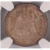 Image 2 : 1877 SEATED DIME NGC MS66 SUPERB COLORS! RARE!