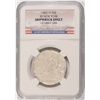Image 1 : 1843-O SEATED HALF DOLLAR RECOVERED FROM THE SUNKEN SHIP SSNY, NGC SHIPWRECK