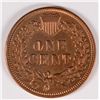 Image 2 : 1907 INDIAN HEAD CENT, MS-64 RED  ( cleaned )