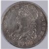Image 1 : 1808 BUST HALF DOLLAR, AU-58 LOTS OF LUSTRE, TYPICAL STRIKE, RARE!!