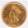 Image 1 : 1874 GOLD DOLLAR, MS-64 FLASHY!!