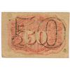 Image 2 : 1863 FIFTY CENT US FRACTIONAL CURRENCY