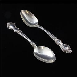 Set of Two Watson Meadow Rose Spoons