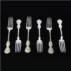 Set of 6 Whiting Duke of York Forks