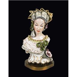 Large Cordey Ceramic Bust