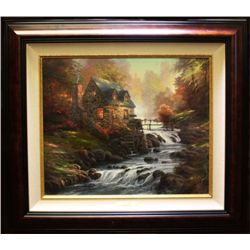 Thomas Kinkade "Cobblestone Lane V" Limited Ed.