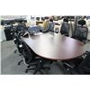 Image 2 : CHERRY 10' BOARDROOM TABLE