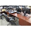 Image 2 : MAHOGANY 6'  EXECUTIVE DESK