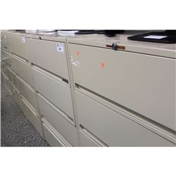 BEIGE 4 DRW. LATERAL FILE CABINET