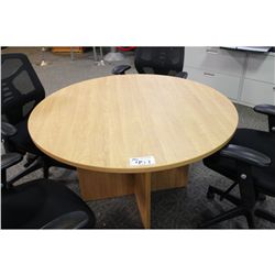 MAPLE 48" ROUND CONFERENCE TABLE