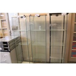 5' TALL UPRIGHT DISPLAY CABINET