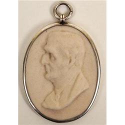 A W.H. Kerr and Co Worcester Oval Plaque, of Mr Kerr, 5 cm  See illustration £150-180...