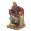 Image 1 : A Royal Doulton Figure, The Old King, HN 2134, 25.5 cm  See illustration £200-220...