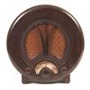 Image 1 : An Ekco Bakelite All-Electric Radio Receiver, type A.D 75, serial no. 55915, 38 cm  See illustrat...