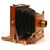 Image 1 : A Mahogany Plate Camera, by Taylor, Taylor & Hobson, No 3169, with brass mounts, and other simila...