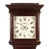 Image 1 : A George III Longcase Clock, the 30 cm square painted dial signed "Saml Daniel Colyton" with Roma...
