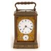 Image 1 : A 19th Century French Carriage Clock, the movement signed "Repasse par Levy et fil & co, Palais R...