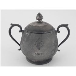 NAZI HITLER YOUTH HIGH LEADER'S DINING HALL 1944 BOWL