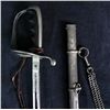 Image 1 : PRE-WWII US M1902 OFFICER DRESS SWORD-PORTEPEE+3-ETCHED