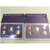 Image 1 : LOT 2 1988 & 1992 UNITED STATE PROOF 5 COIN SETS