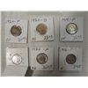 Image 2 : LOT 5 BUFFALO NICKELS G VF EF AU UNC MORE