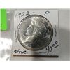 Image 2 : 1922P PEACE SILVER DOLLAR UNCIRCULATED