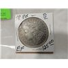 Image 2 : 1886S SILVER EAGLE DOLLAR COIN EXTRA FINE