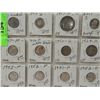 Image 2 : 20 COIN US LOT SHIELD NICKEL LIBERTY HALF DOLLARS