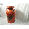 Image 2 : ANTIQUE VINTAGE MILK CAN WITH EAGLE