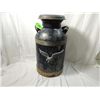 Image 1 : ANTIQUE VINTAGE MILK CAN WITH EAGLE ON FRONT
