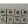 Image 2 : LOT 12 MERCURY DIMES COINS UNITED STATES