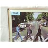 Image 1 : VINTAGE TIN PRESSED METAL SIGN BEATLES ABBEY ROAD