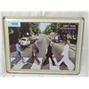 Image 2 : VINTAGE TIN PRESSED METAL SIGN BEATLES ABBEY ROAD
