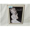 Image 2 : VINTAGE TIN PRESSED METAL SIGN MARILYN MONROE