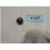 Image 1 : SILVERTONE AMETHYST RING SIZE 8