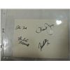 Image 2 : THE MONKEES CUT SIGNATURE AUTOGRAPH LOA