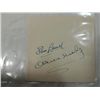 Image 1 : LAUREL & HARDY CUT SIGNATURE AUTOGRAPH NO COA