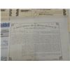 Image 2 : BOX LOT VINTAGE STOCK CERTIFICATES RAILROAD