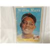 Image 2 : 1958 TOPPS #5 WILLIE MAYS BASEBALL CARD