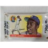 Image 1 : 1955 TOPPS #47 HANK AARON BASEBALL CARD