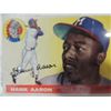 Image 2 : 1955 TOPPS #47 HANK AARON BASEBALL CARD