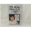 Image 1 : 1952 RED MAN #11A BASEBALL PLAYER CARD JIM HEGAN