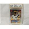 Image 1 : 1999 EDGE #123 KURT WARNER GRADED FOOTBALL CARD