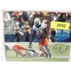 Image 1 : 10X8 FOOTBALL PHOTO AUTOGRAPHED DEZ BRYANT COA