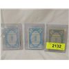 Image 2 : LOT 3 FOOTBALL GAME CARDS CZONKA ALWORTH MORE